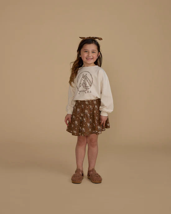  Autumn Rose Tiered Skirt by Rylee and Cru