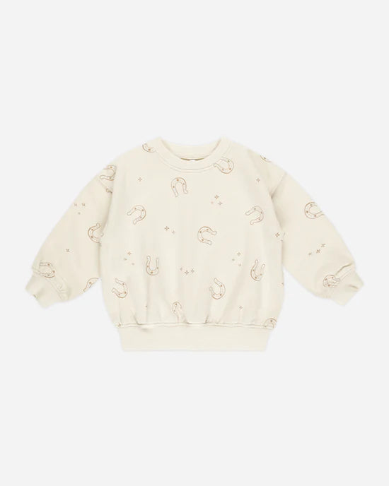 Horses Relaxed Sweatshirt by Rylee and Cru