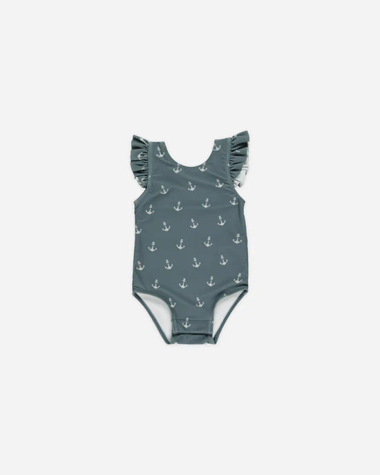 Scoop Back Onepiece - Anchors - Babesta