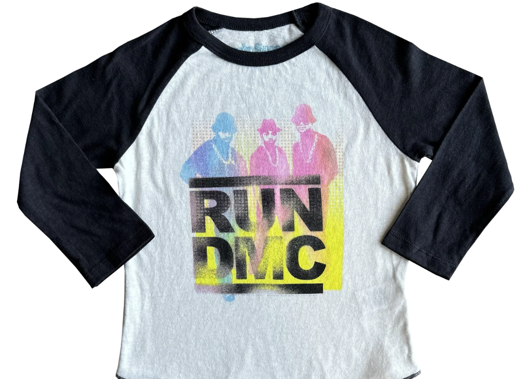 Run DMC LS Cloud Tee by Rowdy Sprout