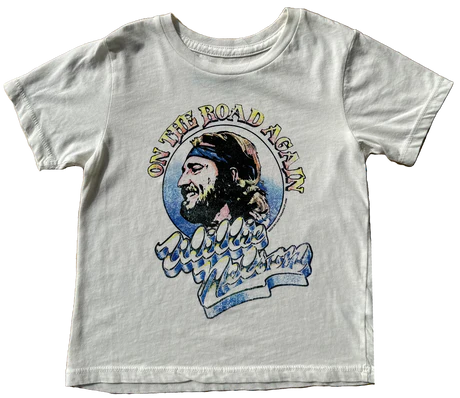 Willie Nelson Tee by Rowdy Sprout
