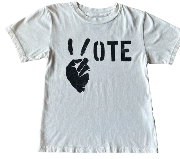 Vote Tee by Rowdy Sprout