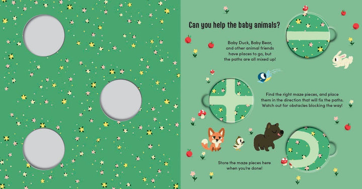 Ready for Mazes: Baby Animal Mazes