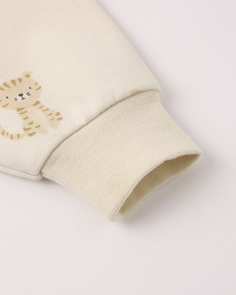 Relaxed Jumpsuit Tigers by Quincy Mae