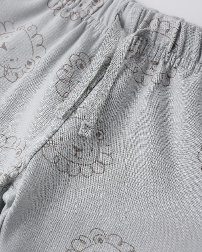 Relaxed Sweatpant Lions by Quincy Mae