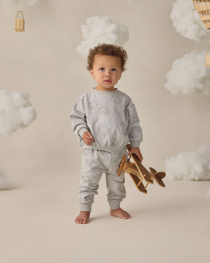 Relaxed Sweatshirt Lions by Quincy Mae