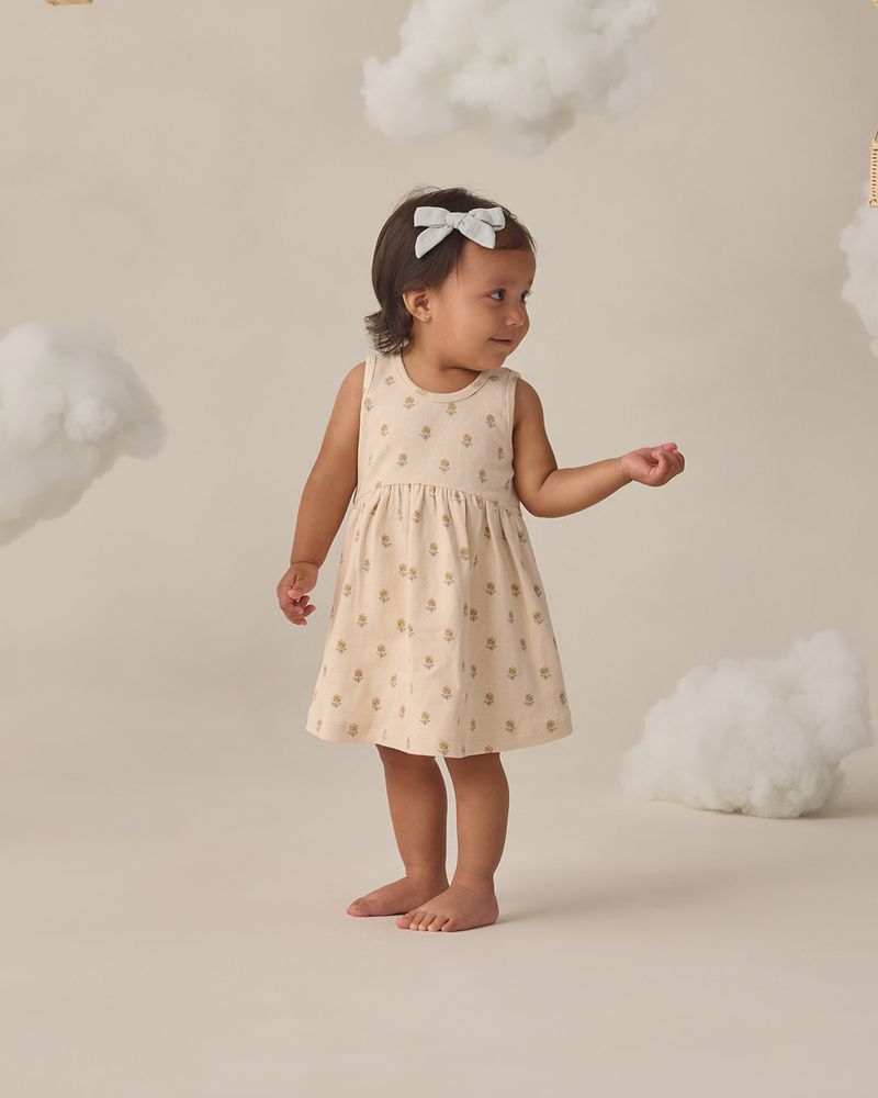 Ribbed Tank Dress Buttercup by Quincy Mae