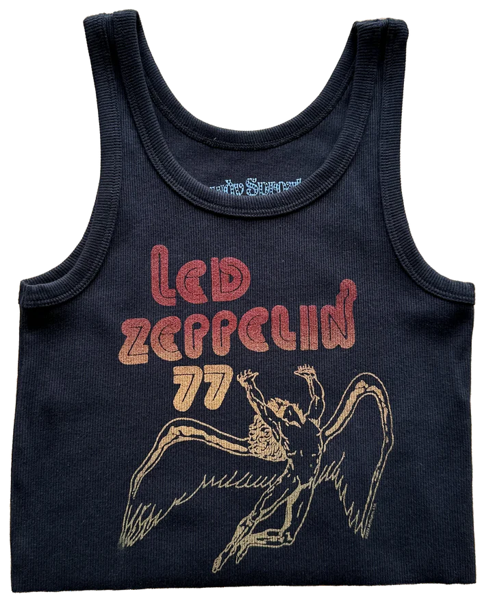 Led Zeppelin Tank by Rowdy Sprout