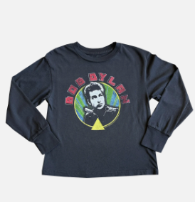 Bob Dylan Tee by Rowdy Sprout