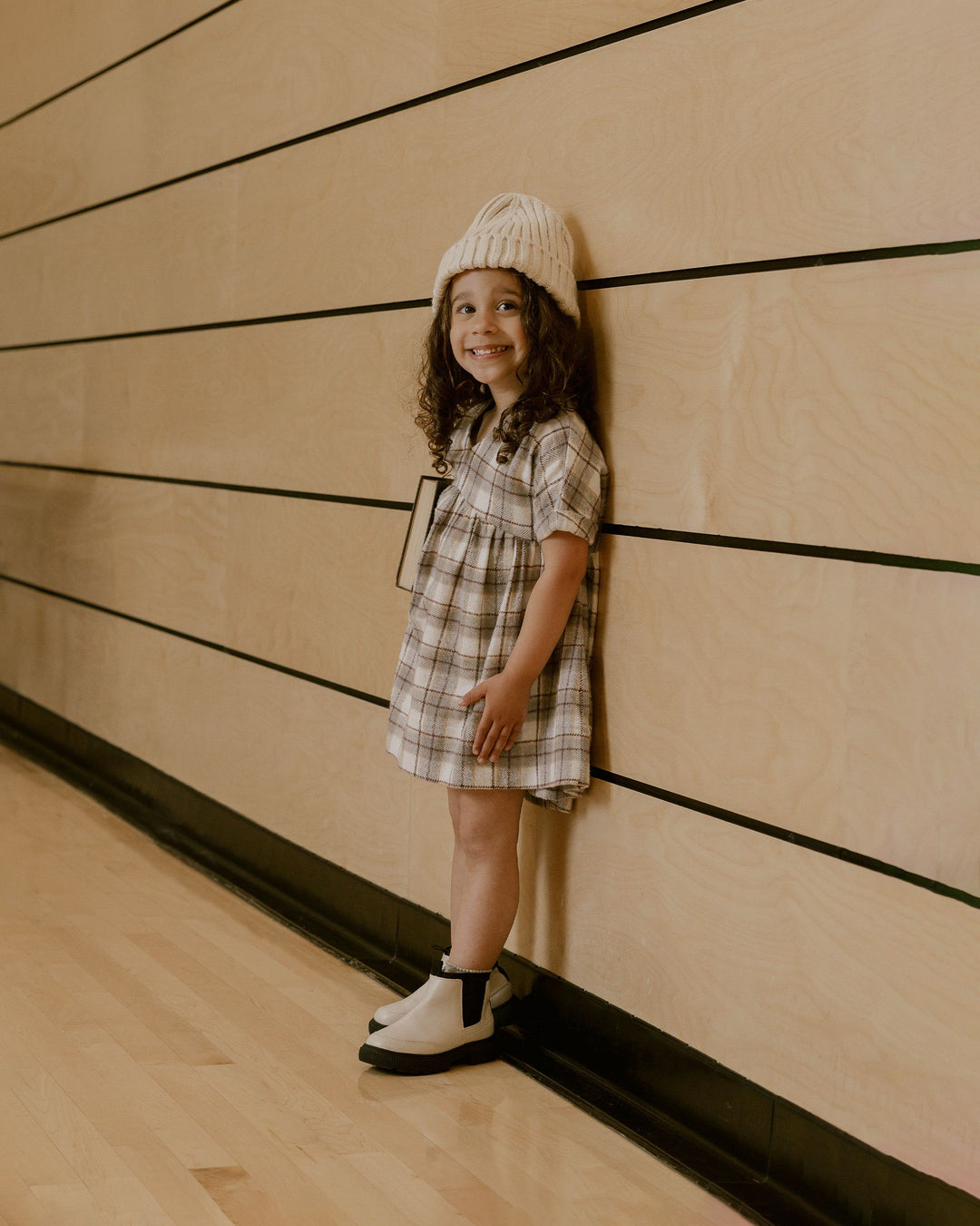Flannel Maxwell Dress by Rylee and Cru