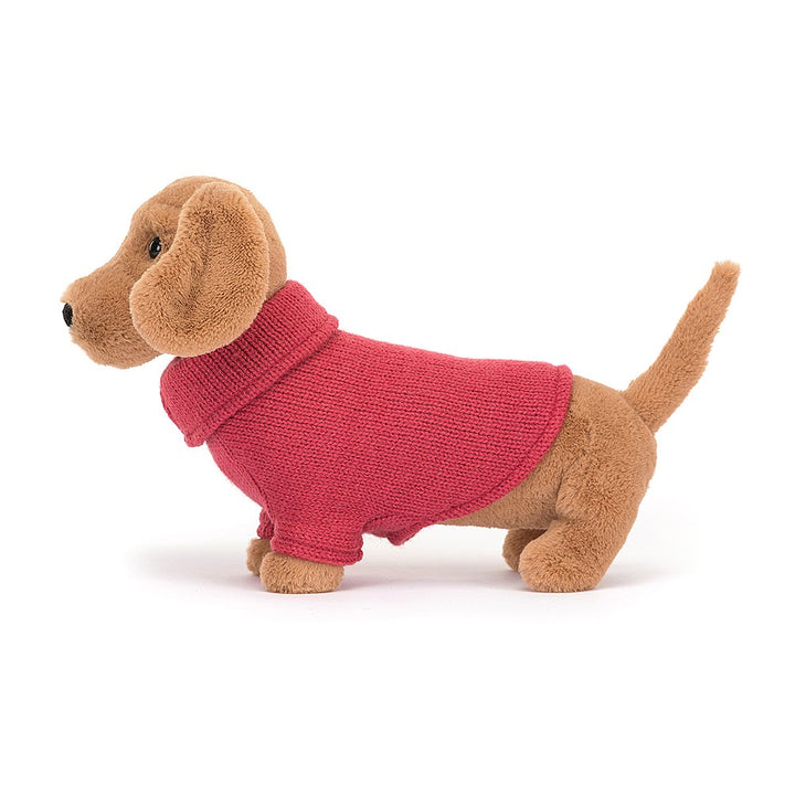 Sweater Sausage Dog - pink
