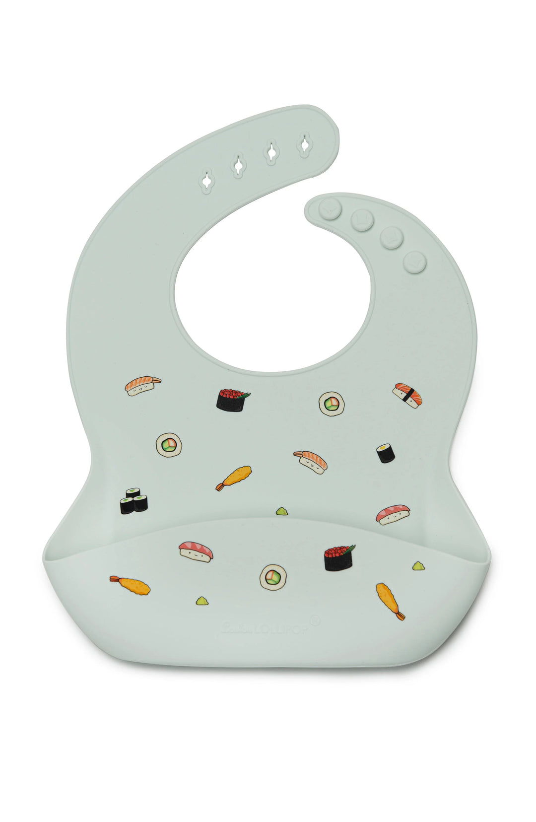 Silicone Bib Sushi by Loulou Lollipop