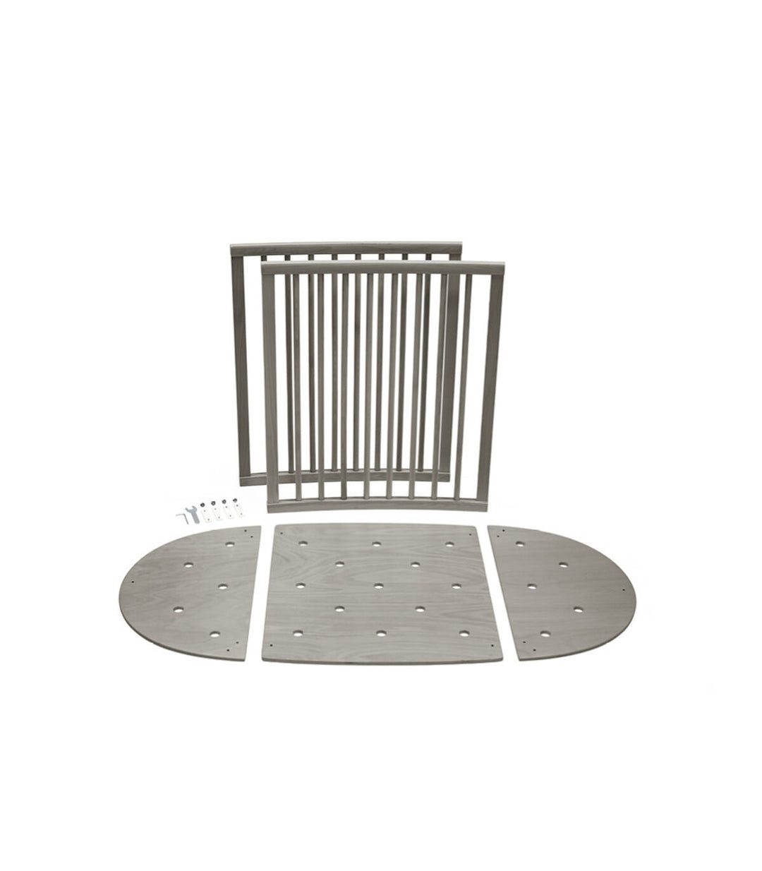 stokke sleepi hazy grey Stokke Sleepi Extension Set For Mini Bed V3 Hazy Grey