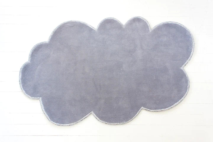 Silver Lining Cloud Rug by Little P