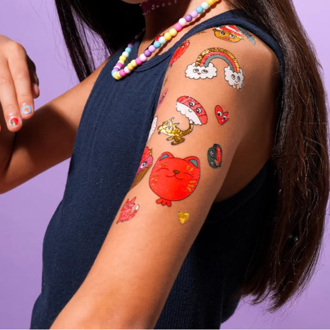 Kawaii Temporary Tattoos by OMY