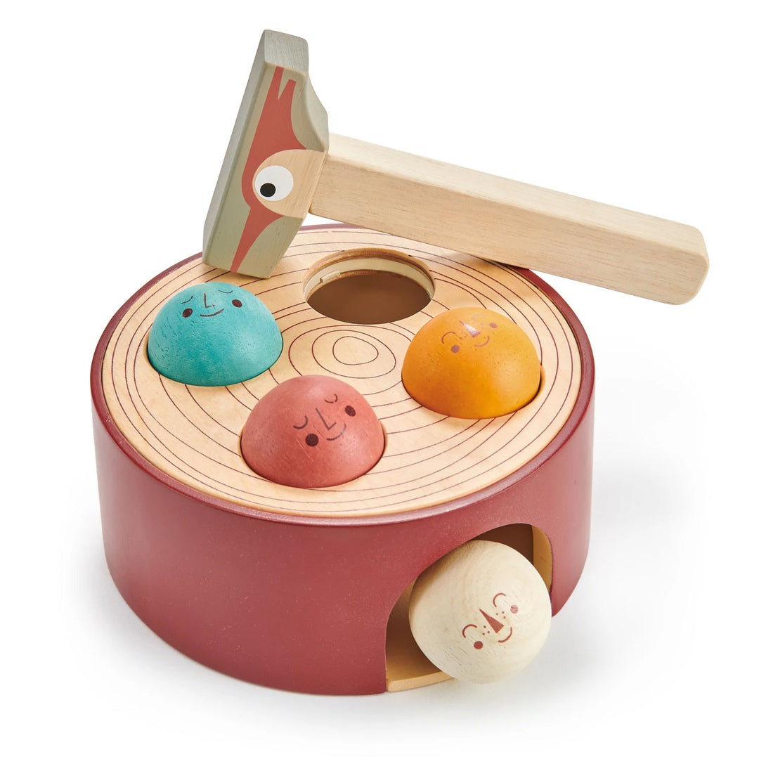 Woodpecker Game Wood Toy by Tender Leaf Toys