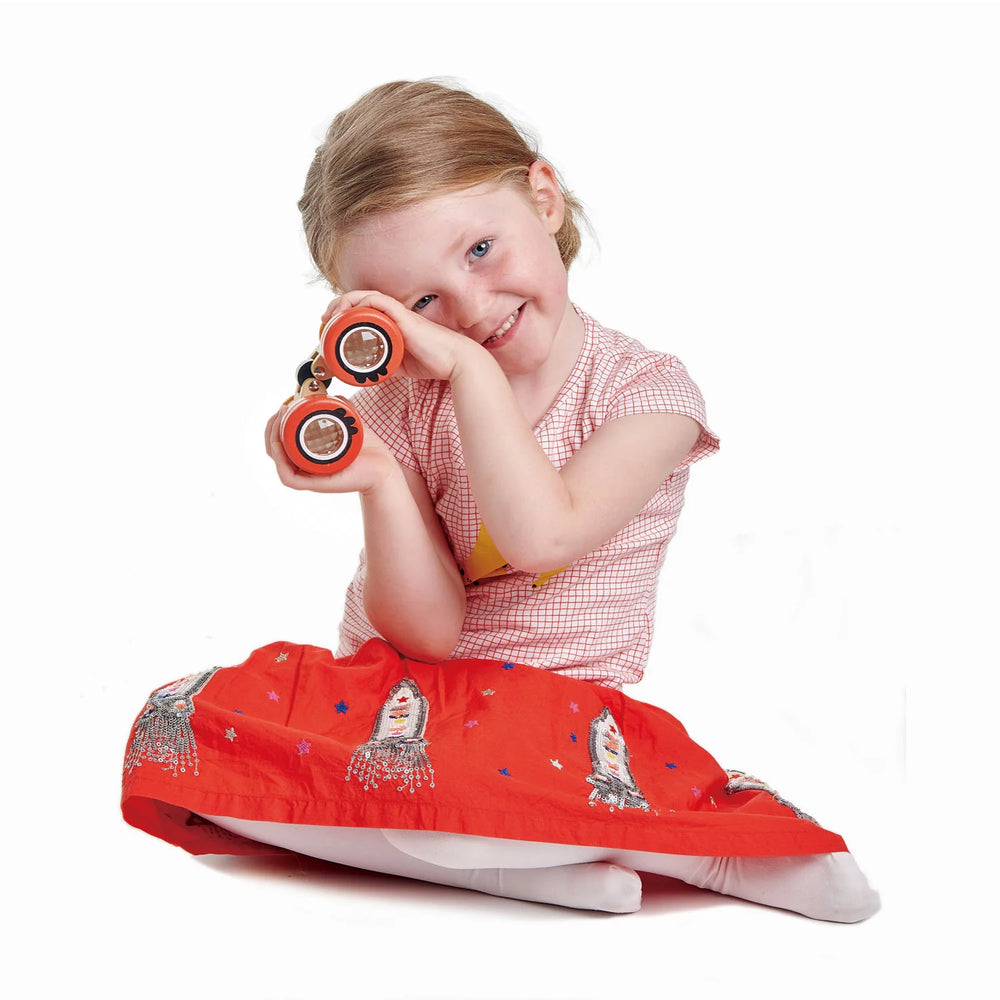 Safari Binoculars Wood Toy by Tender Leaf Toys