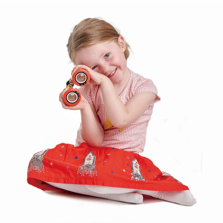 Safari Binoculars Wood Toy by Tender Leaf Toys