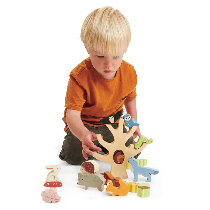 Stacking Forest Wood Toy by Tender Leaf toys