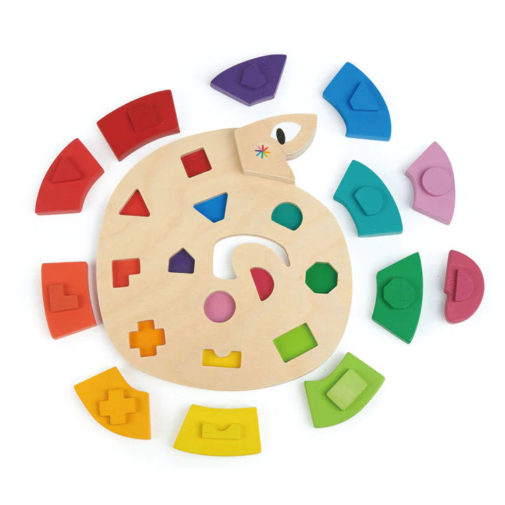 Color Me Happy Wood Toy by Tender Leaf Toys