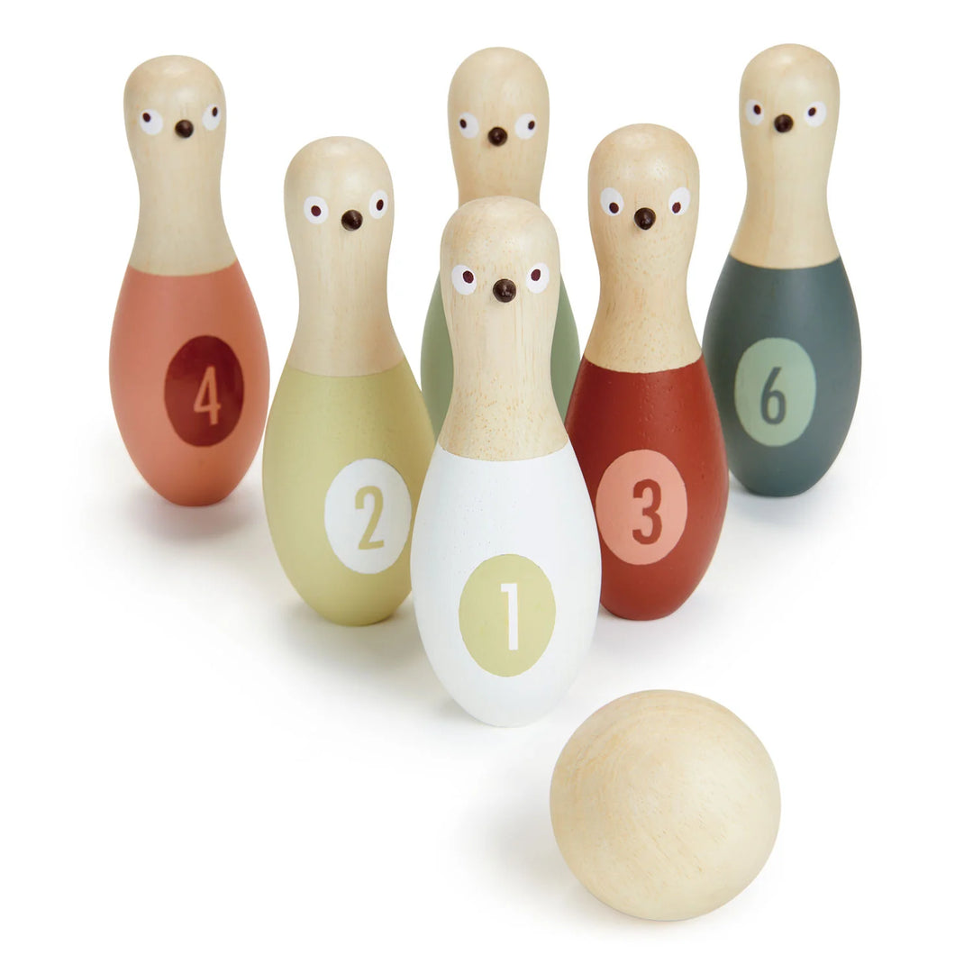 The Birdie Skittles Wood Toy by Tender Leaf Toys