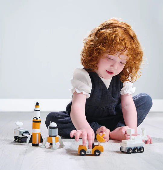 Space Voyager Set Wood Toy by Tender Leaf