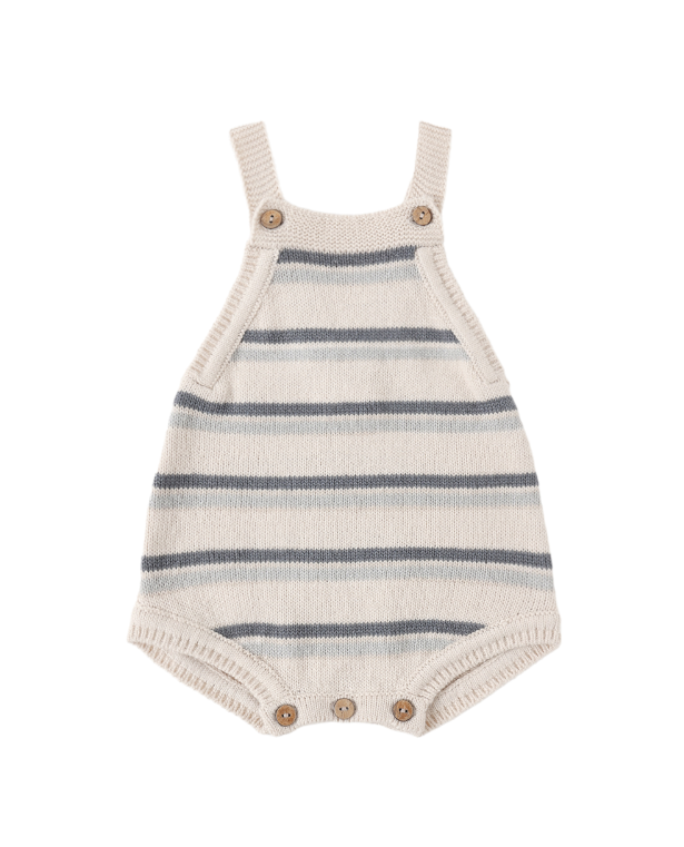 Tatum Romper Ocean Stripe by Quincy Mae