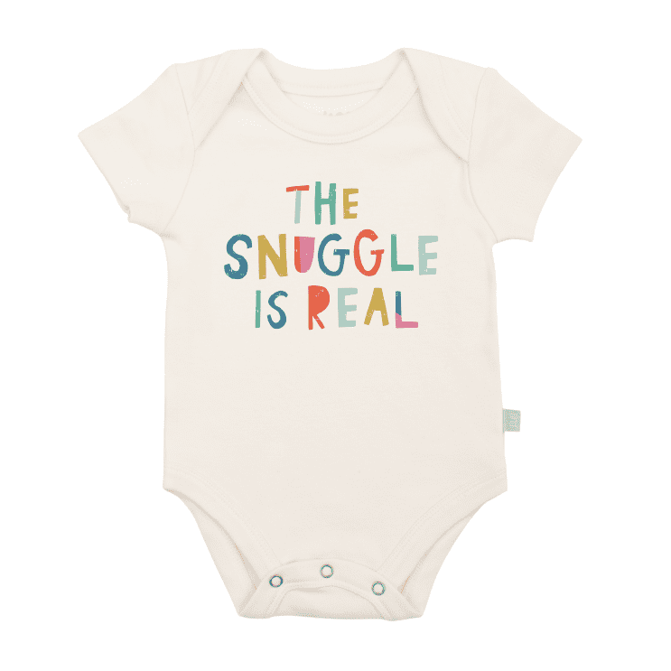 "The Snuggle Is Real" Graphic Bodysuit by Finn + Emma