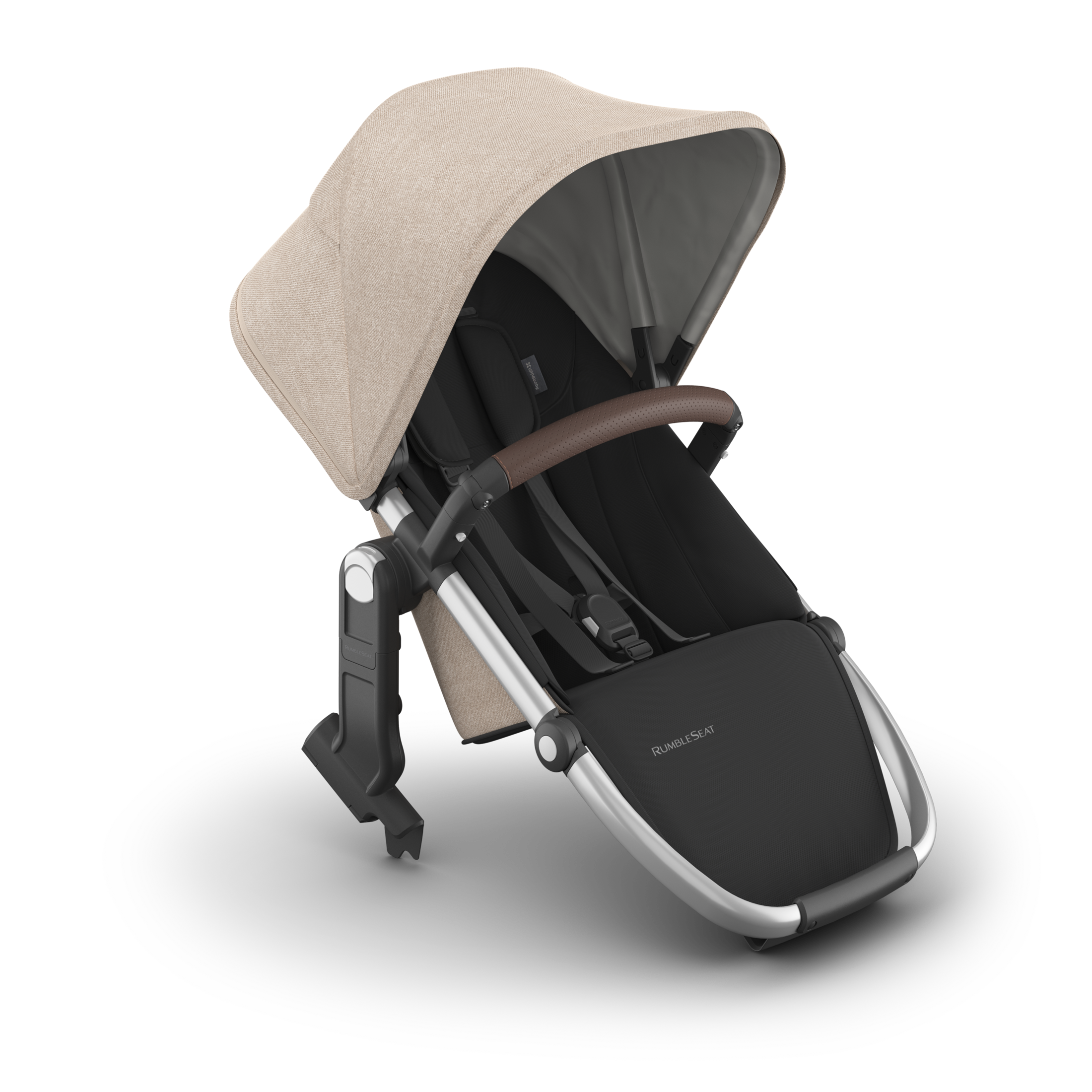UPPAbaby Vista RumbleSeat V3 - Declan (Oat Mélange | Silver Frame