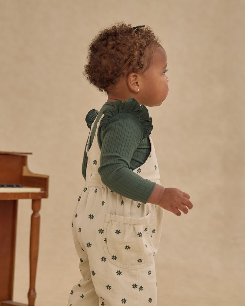 Wide Leg Overalls - Mini Daisy