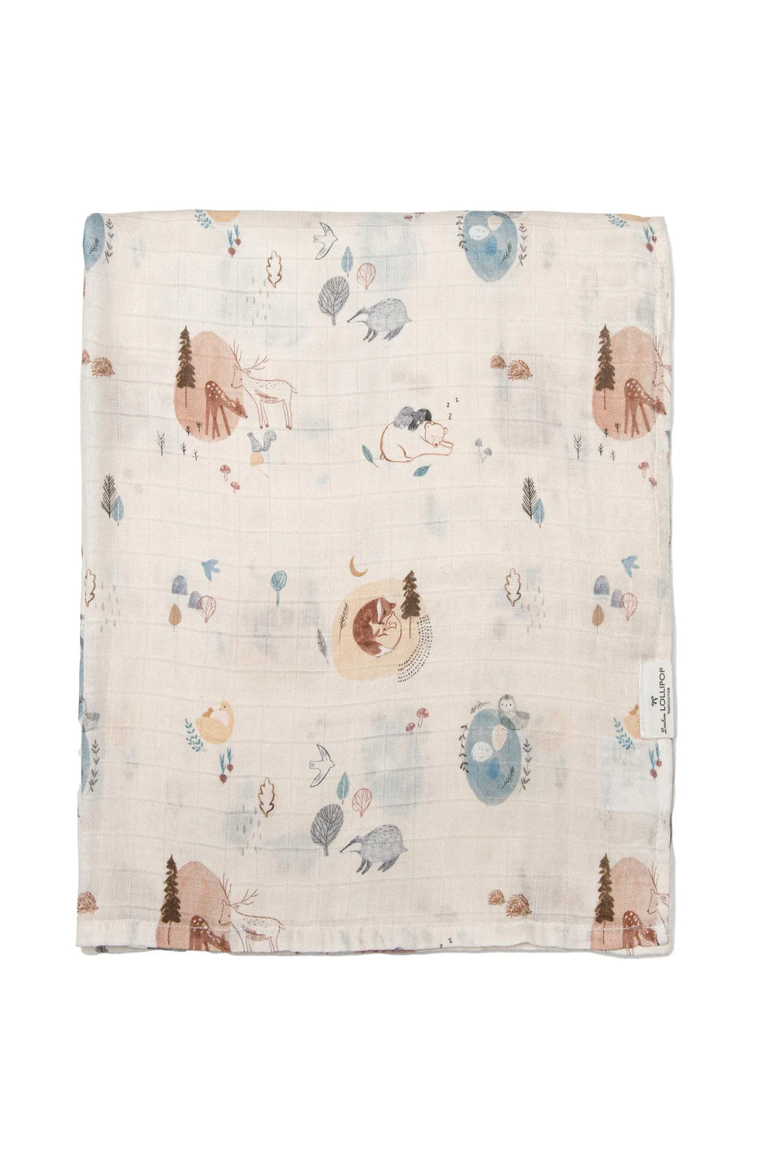 Cozy Forest Swaddle by Loulou Lollipop