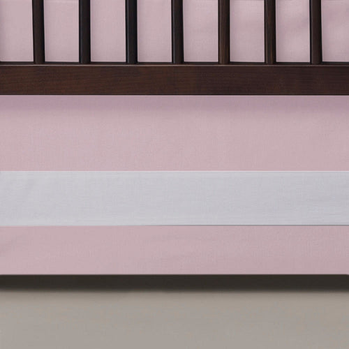 Crib Skirt Blush