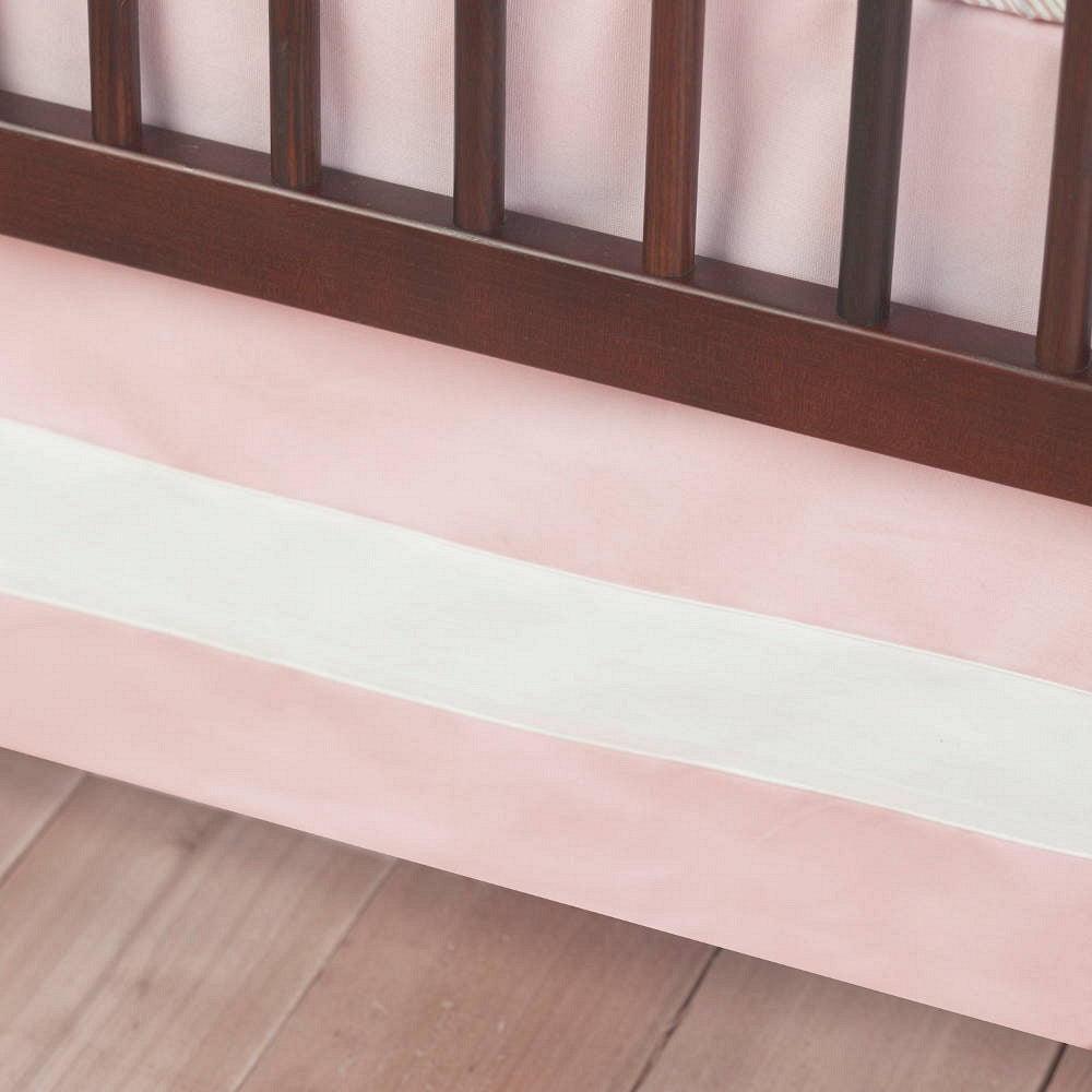 Crib Skirt Blush by Oilo