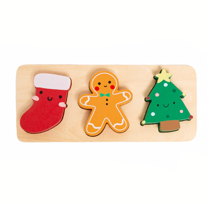 Wooden Holiday Puzzle by Pearhead