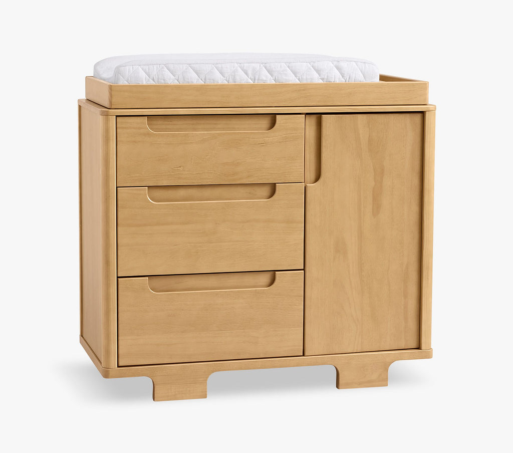 Drawer - yuzu Yuzu 3 Drawer Changer Dresser by Babyletto | Babesta NYC