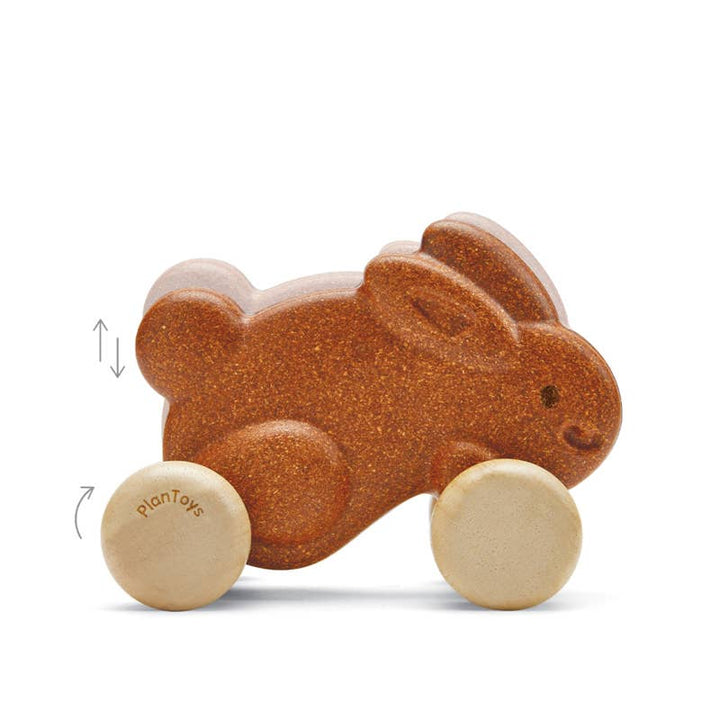 Push Along Bunny by Plantoys