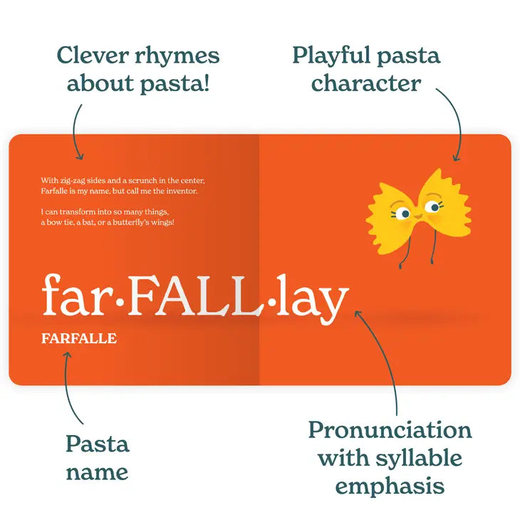 bugaboo pronunciation Little Book of Pasta