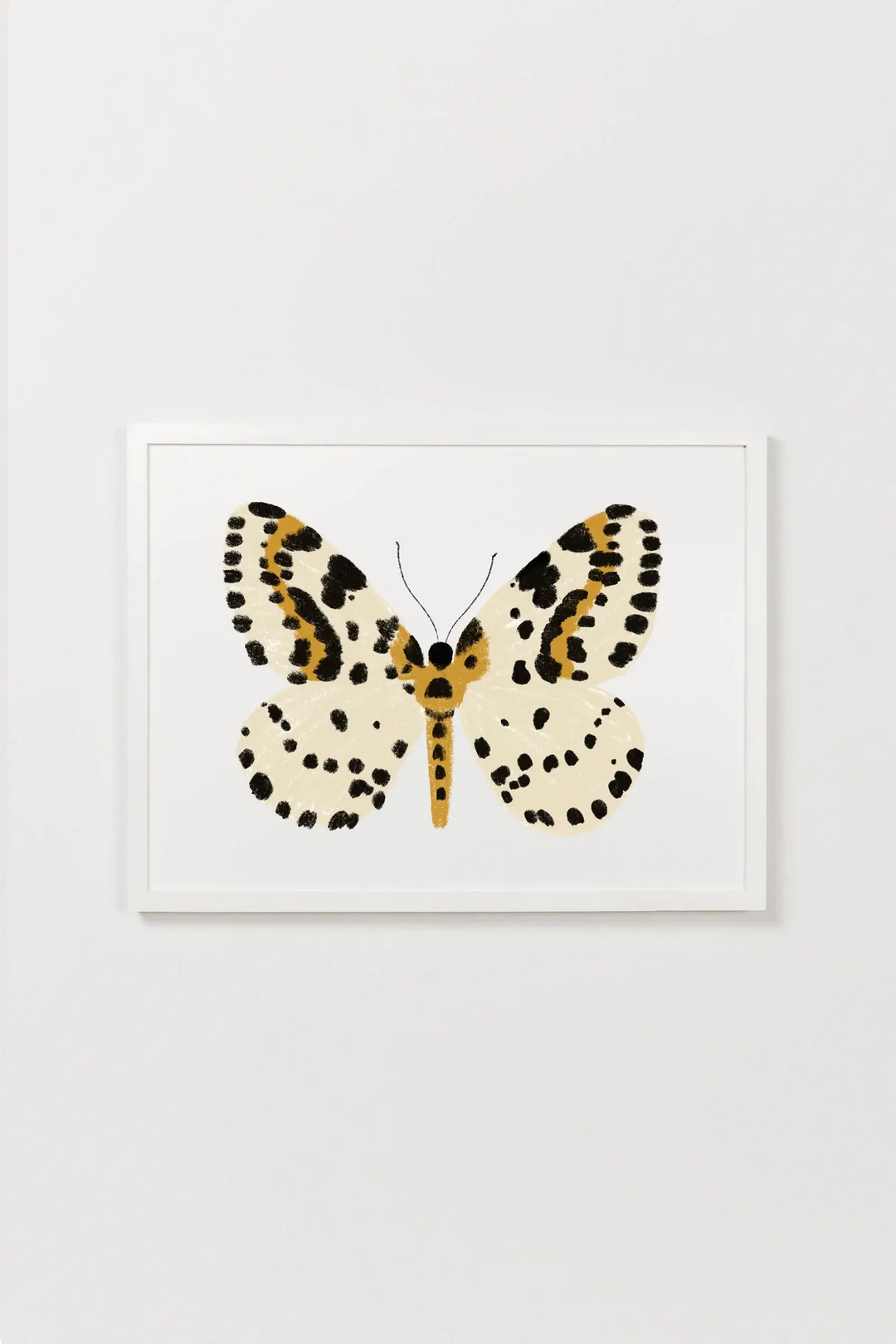 Yellow Butterfly Art Print