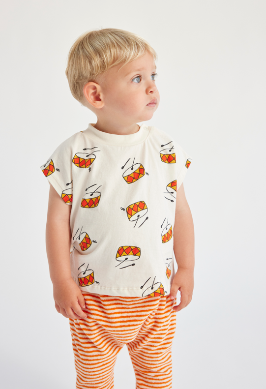 Baby Play the Drum all over tee by bobo choses