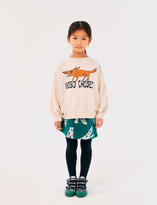 Clever Fox Sweatshirt by Bobo Choses