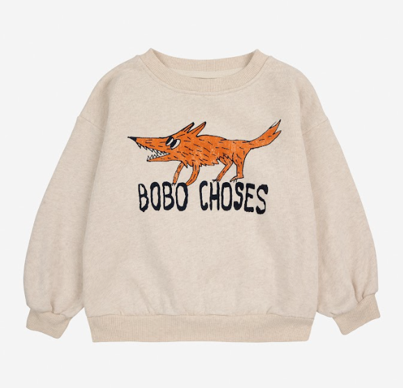 Clever Fox Sweatshirt by Bobo Choses