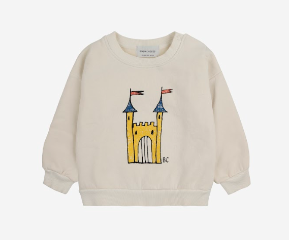 Baby Faraway Castle Sweatshirt by Bobo Choses