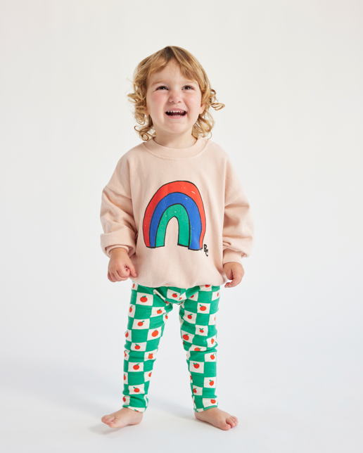 Kids top rainbow sweatshirt