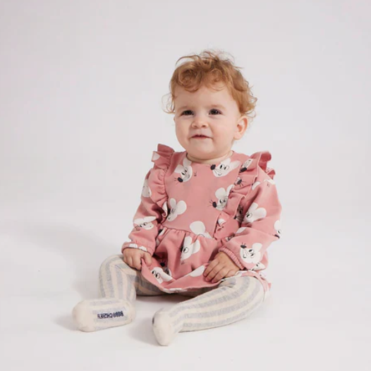 Baby Mouse All Over Dress by Bobo Choses