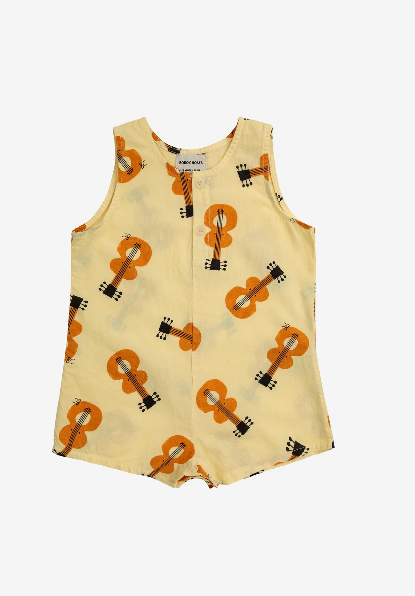 Baby Acoustic Guitar Playsuit by Bobo Choses