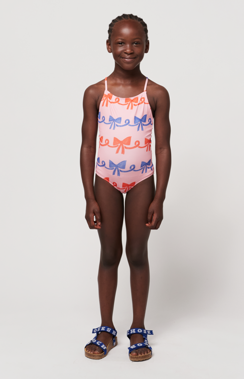 Ribbon Bow Swimsuit by Bobo Choses