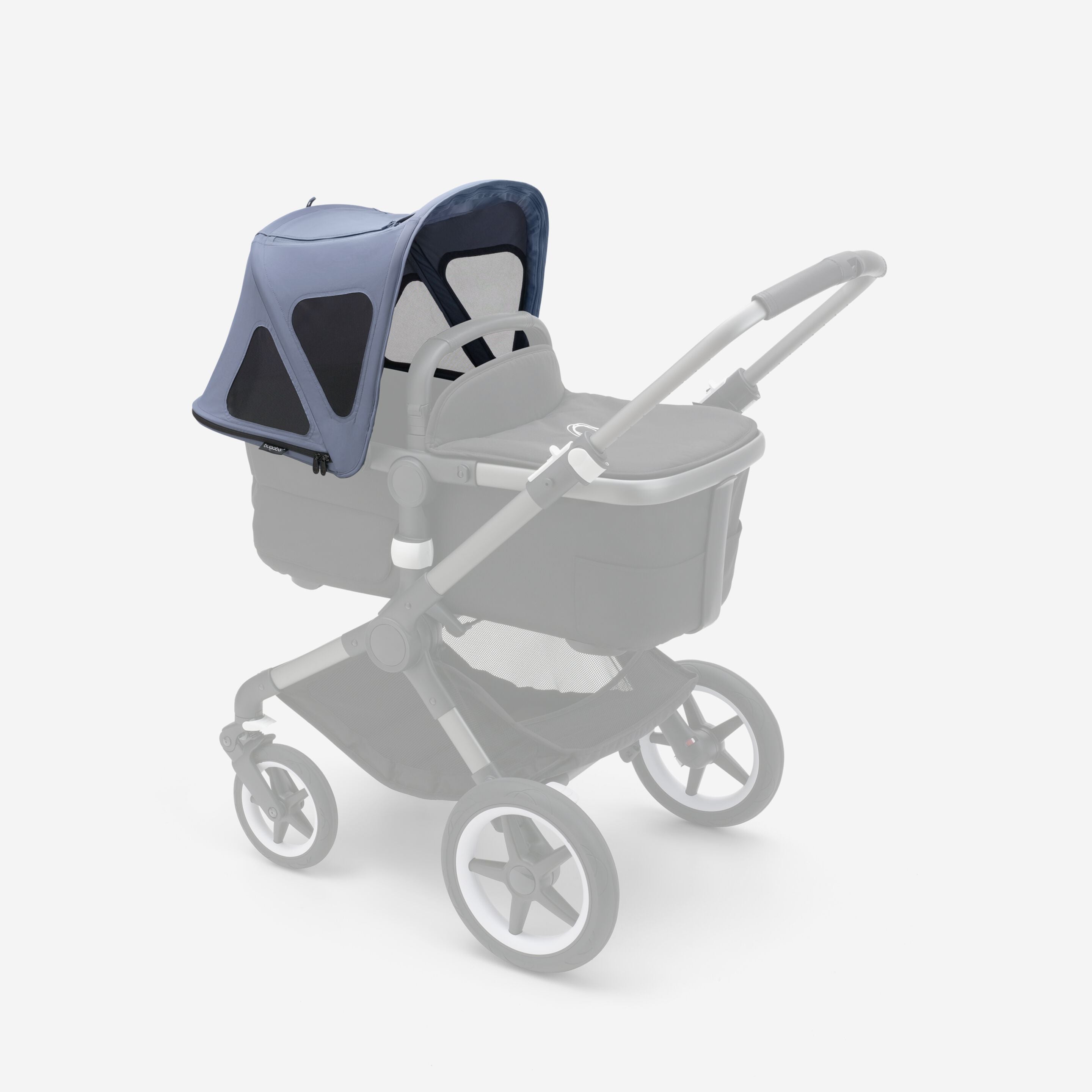 bugaboo cameleon 3 breezy sun canopy Bugaboo Fox/Kangaroo Breezy Sun Canopy Seaside Blue