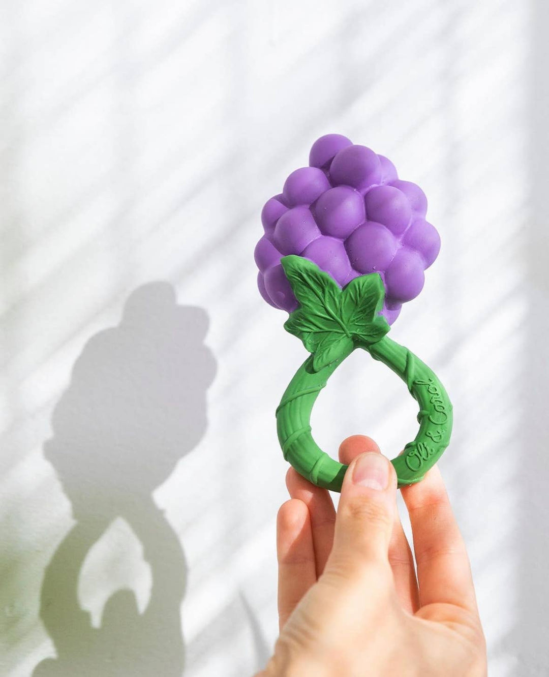Grape Rattle Toy by Oli & Carol at Babesta