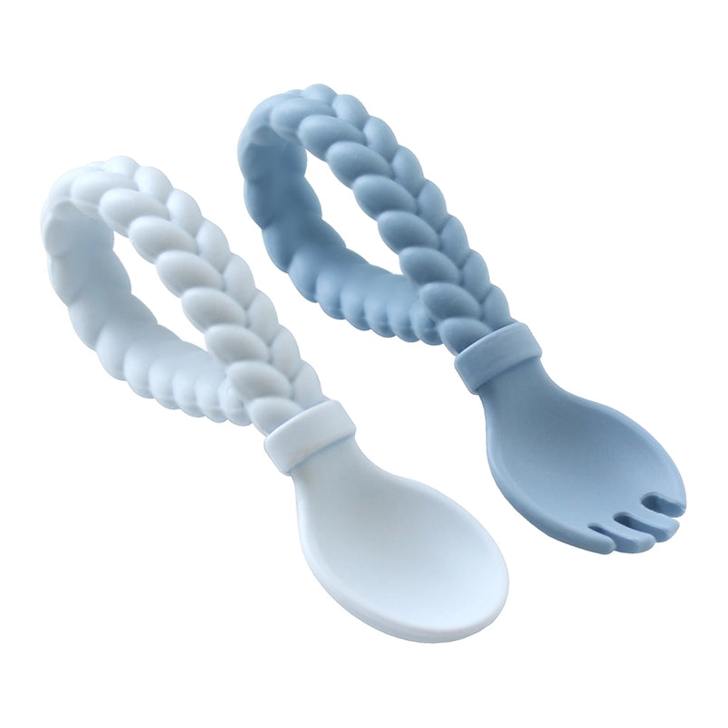 Sweetie Spoons Spoon + Fork Set by Itzy Ritzy at Babesta