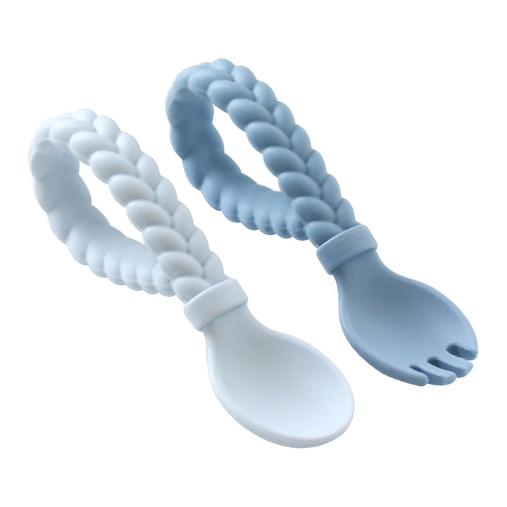 Sweetie Spoons Spoon + Fork Set by Itzy Ritzy at Babesta